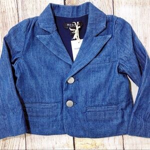 NWT Blu & Blue‎ New York Baby Blazer Jacket